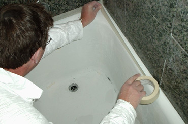 bathtub refinishing repairs